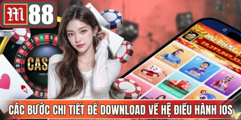 Các bước chi tiết để download về hệ điều hành IOS
